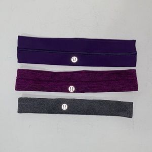 Lululemon Athletic Headbands (set of 3)